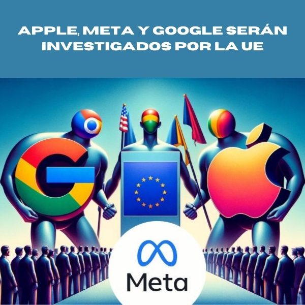 Apple meta y google seran investigados por la ue Reparar Mac Madrid