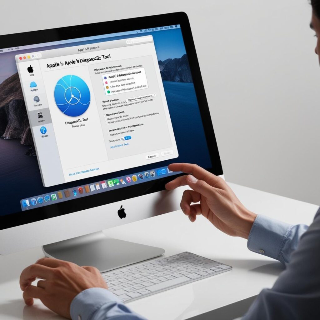 Apple diagnostico Reparar Mac Madrid herramienta