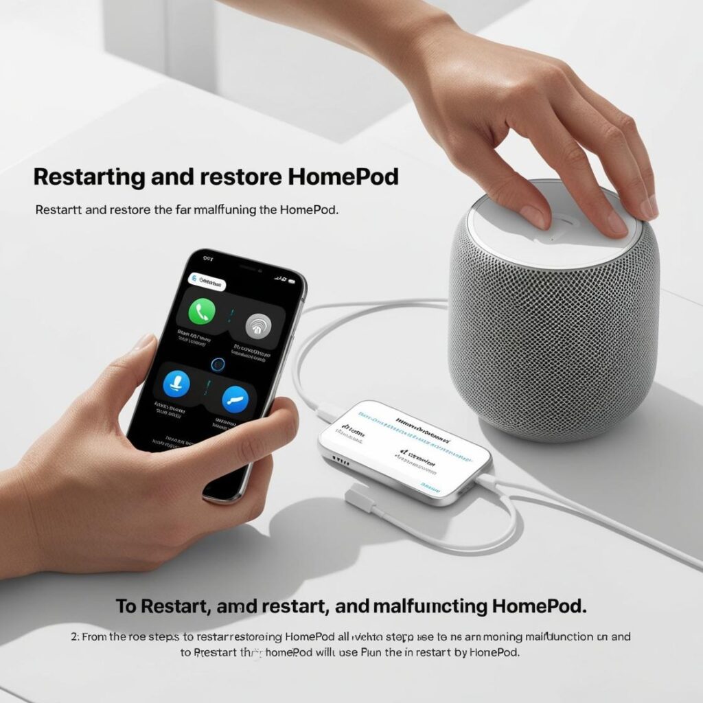 Restart homepod Reparar Mac Madrid homepod